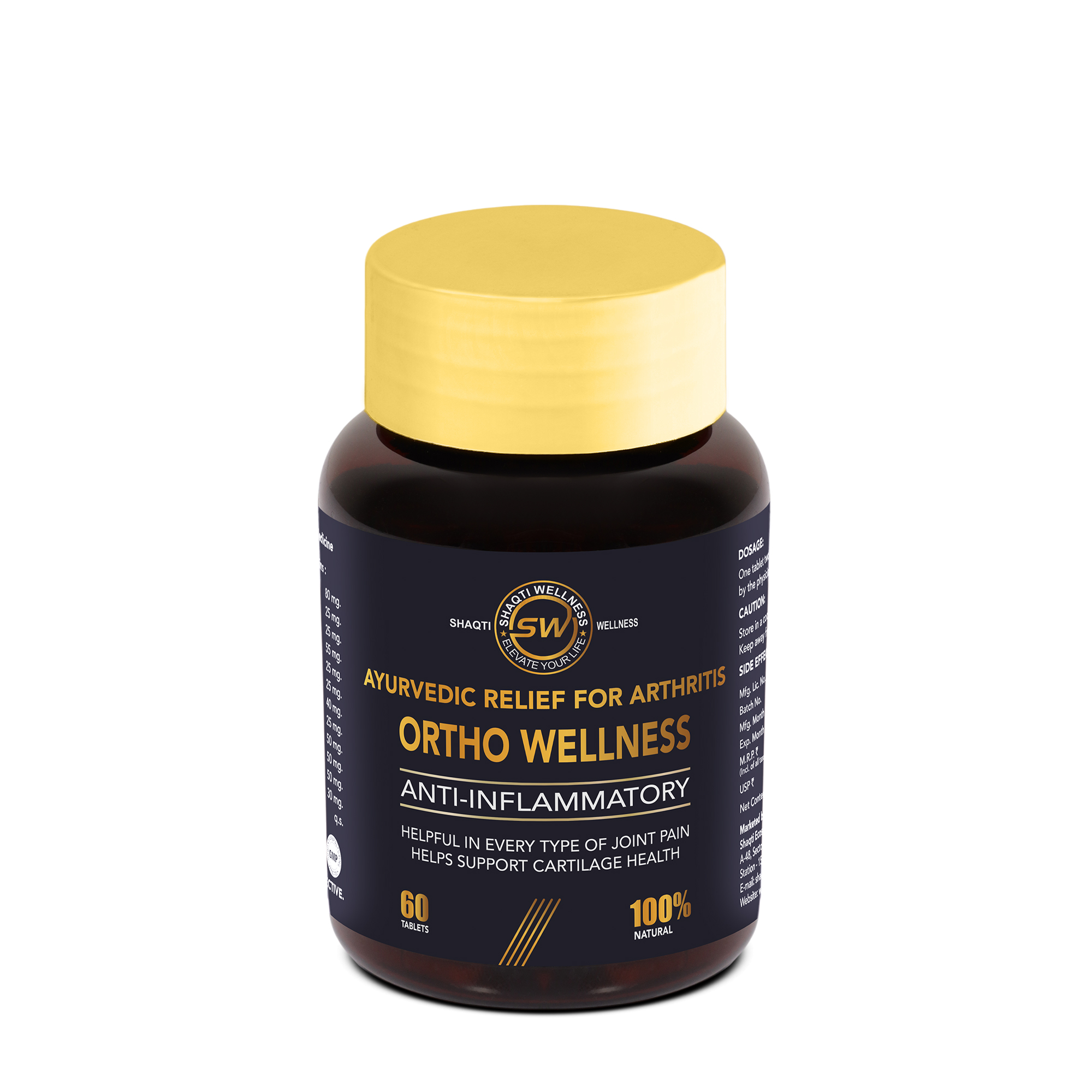 ORTHO WELLNESS 60 TABLETS 